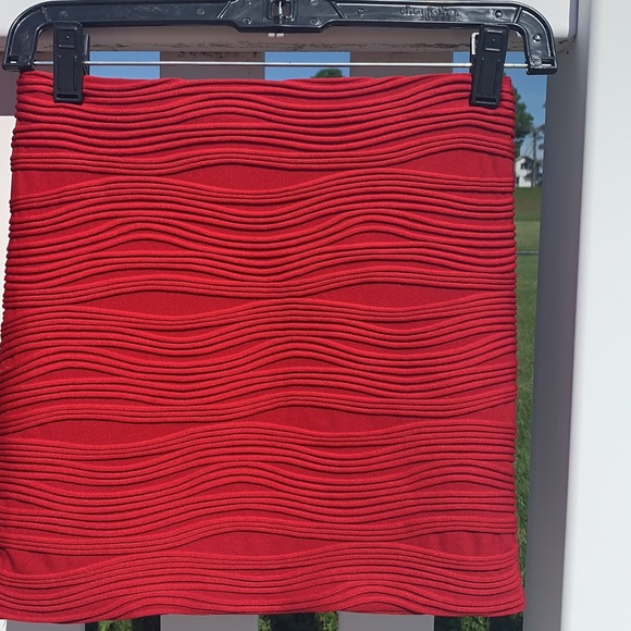 2 for $10 .. Red Red .. skirt and Tee - Picture 2 of 8